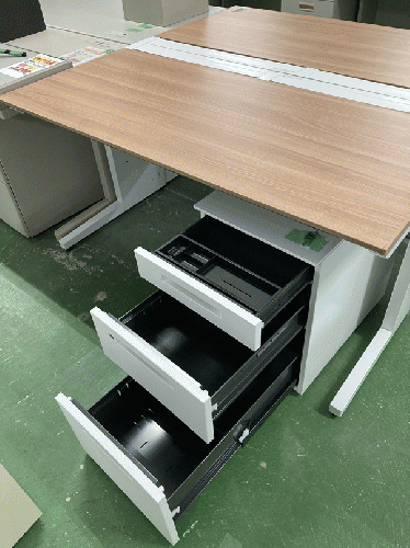 木目調平机W1400・3段インサイド　　　