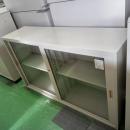 ガラス引き違い書庫