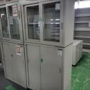 ガラス・スチール連結書庫
